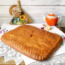 Пирог с мясом и картофелем